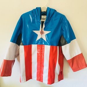 Captain America Avengers Rain Coat